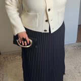 CARDIGAN EN LAINE [BLANC]