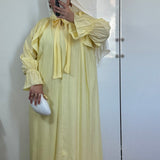 ROBE À NOEUD [JAUNE BEURRE]