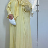 ROBE À NOEUD [JAUNE BEURRE]