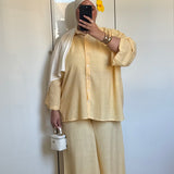 ENSEMBLE VICHY [JAUNE]