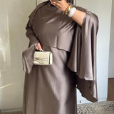 ENSEMBLE CAPE [TAUPE]