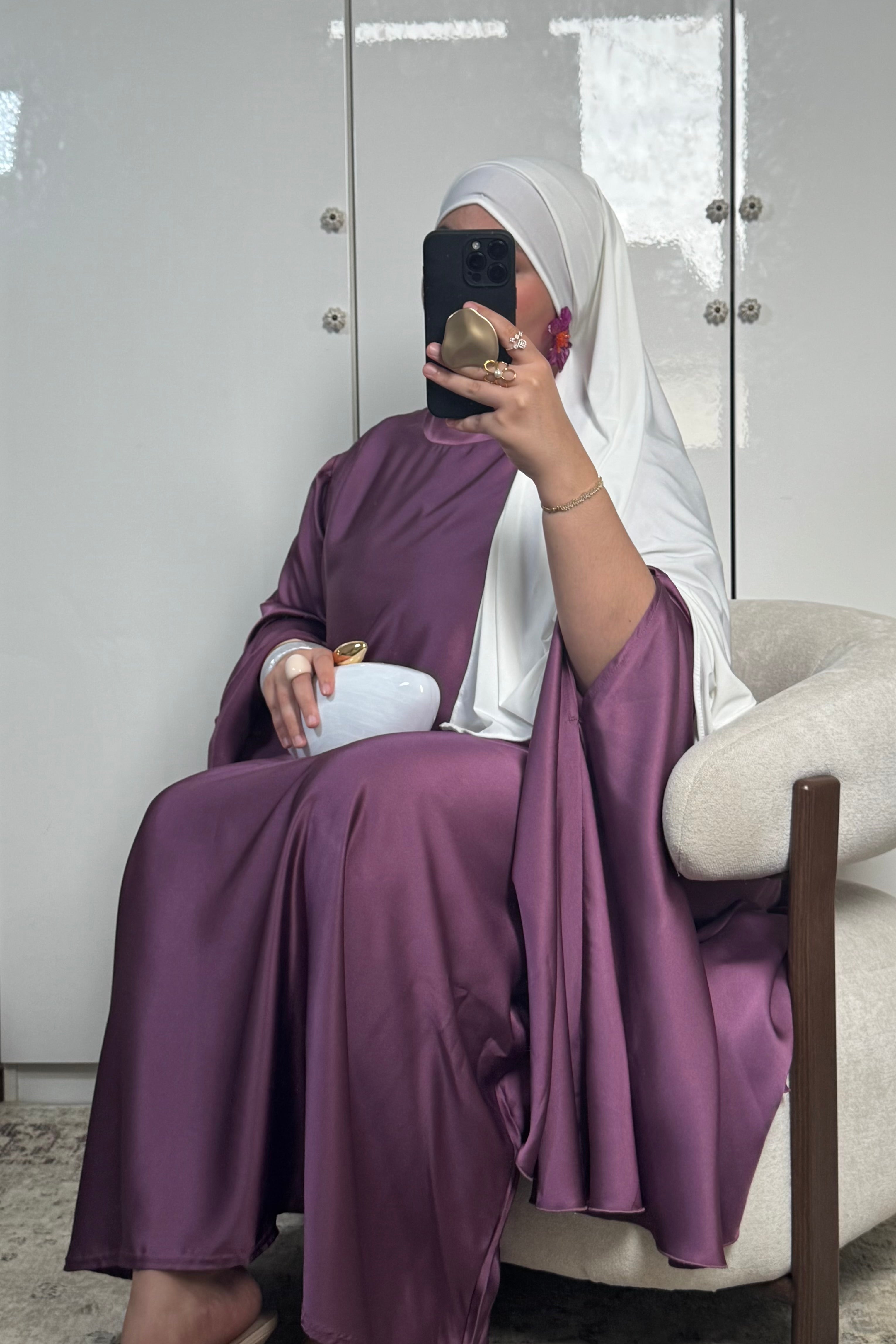 ENSEMBLE CAPE [LILAS]