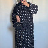 ROBE A POIS [NOIR]