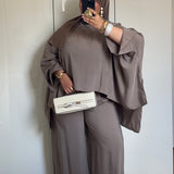 ENSEMBLE FLUIDE [TAUPE]