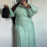 ROBE CACHE-COEUR [TURQUOISE]