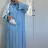 ROBE À NOEUD [BLUE BABY]