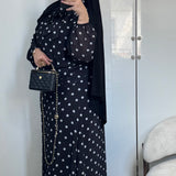 ENSEMBLE À POIS [NOIR & BLANC ]