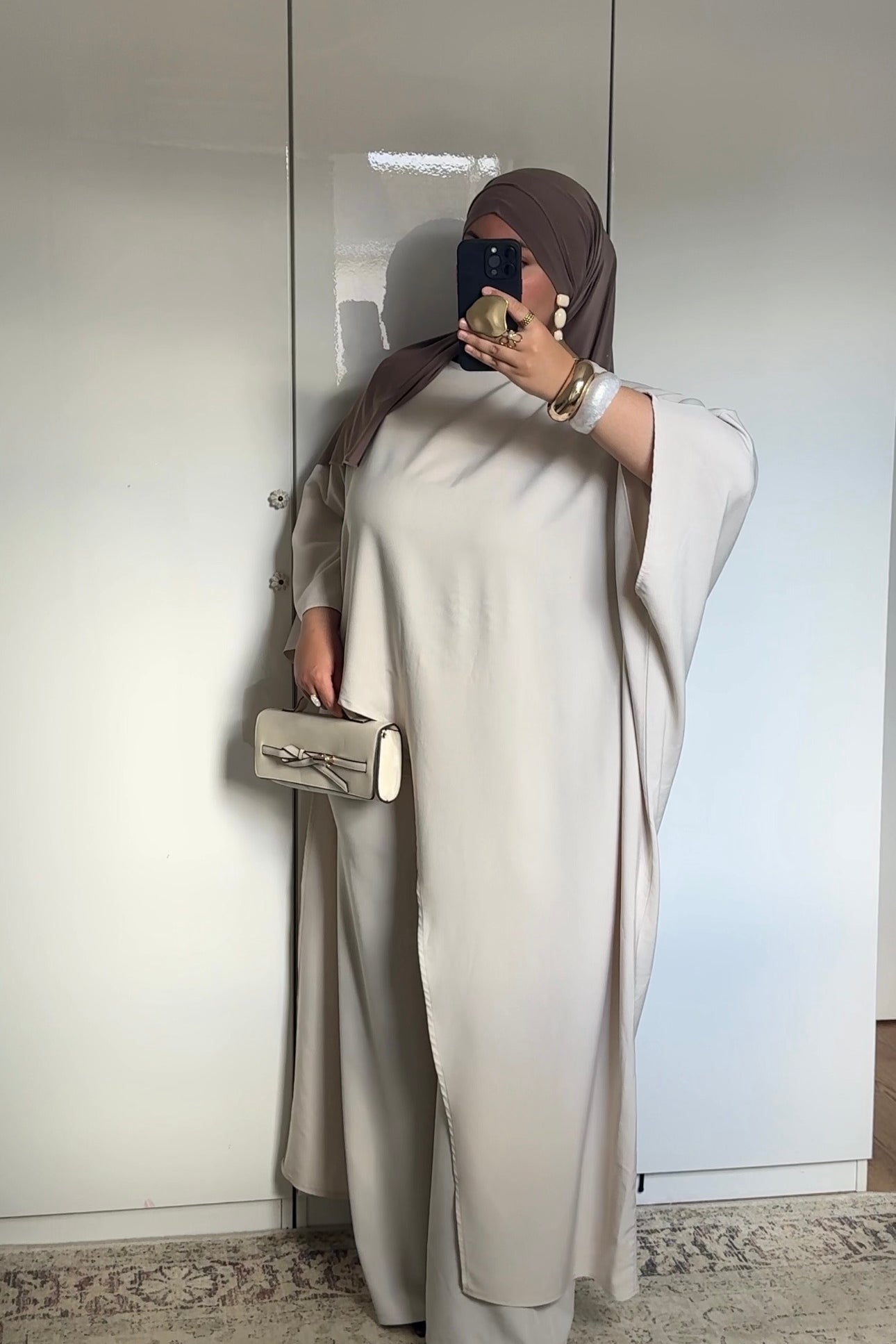 ENSEMBLE ASYMÉTRIQUE [ECRU]