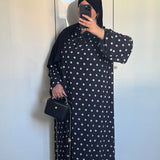 ROBE A POIS [NOIR]
