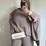 ENSEMBLE FLUIDE [TAUPE]