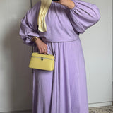 ENSEMBLE BALLON [LILAS]