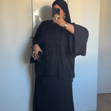 ENSEMBLE INSPIRATION ASIATIQUE [NOIR]