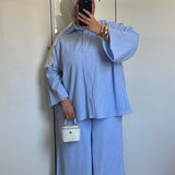 ENSEMBLE VICHY [BLUE BABY]