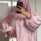 BLOUSE ORGANZA [ROSE]
