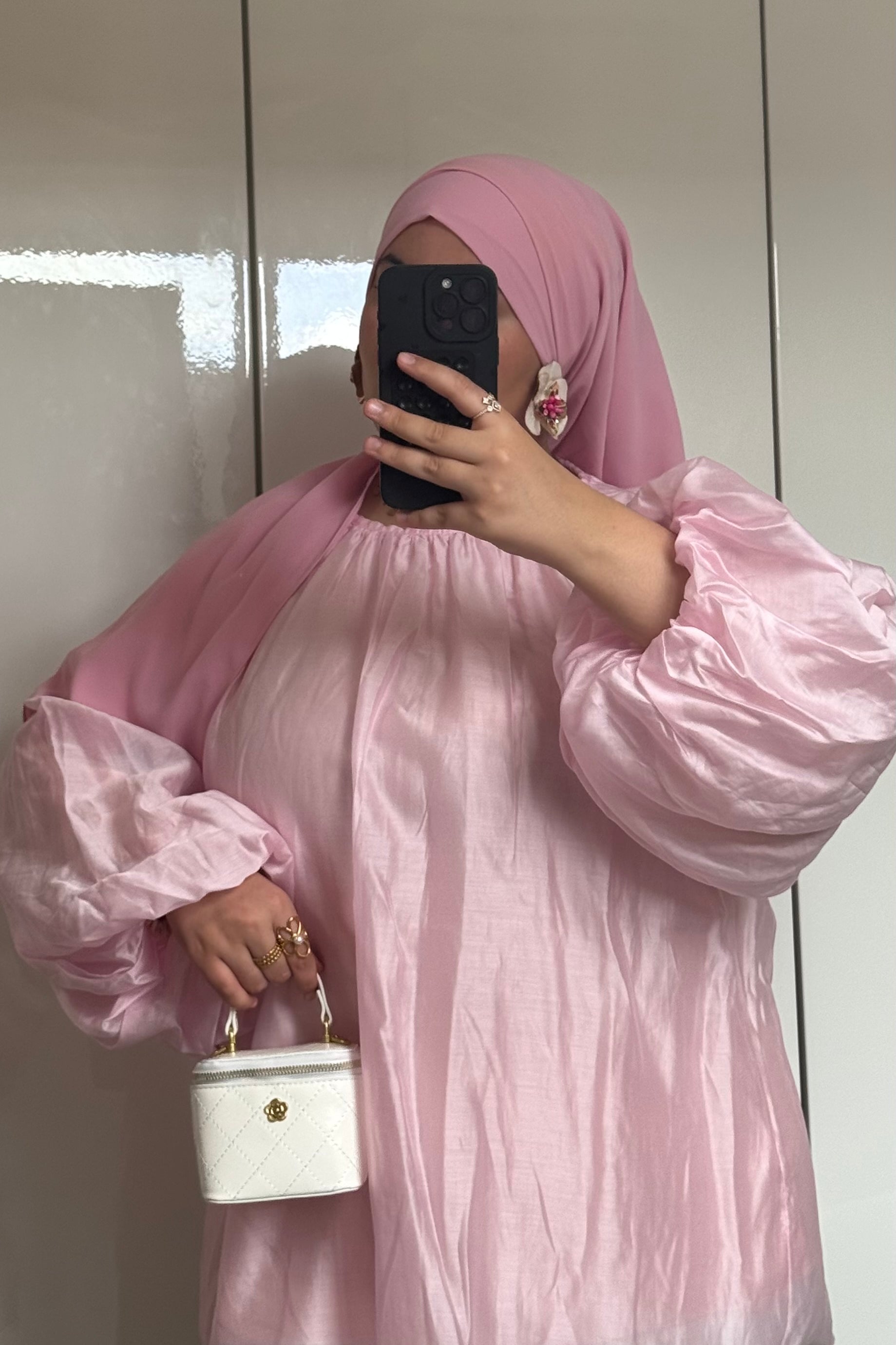 BLOUSE ORGANZA [ROSE]