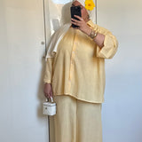 ENSEMBLE VICHY [JAUNE]