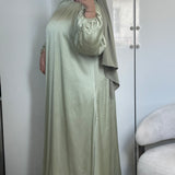 ROBE SATINÉE [VERT]