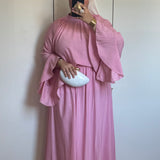 ENSEMBLE À VOLANT [ROSE]