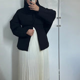 JUPE PLISSÉE [BLANCHE]
