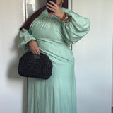 ROBE CACHE-COEUR [TURQUOISE]