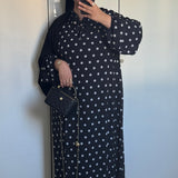 ROBE A POIS [NOIR]