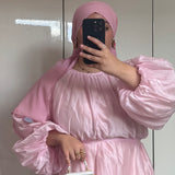 BLOUSE ORGANZA [ROSE]
