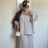 ENSEMBLE VICHY [TAUPE]