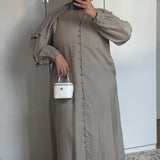 ROBE COTON [KHAKI]