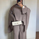 ENSEMBLE FLUIDE [TAUPE]
