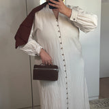 ROBE COTON [BLANCHE]