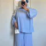 ENSEMBLE VICHY [BLUE BABY]