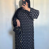 ROBE A POIS [NOIR]