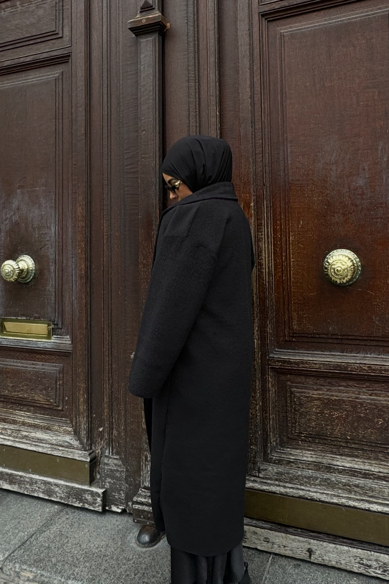 MANTEAU/GILET [NOIR]
