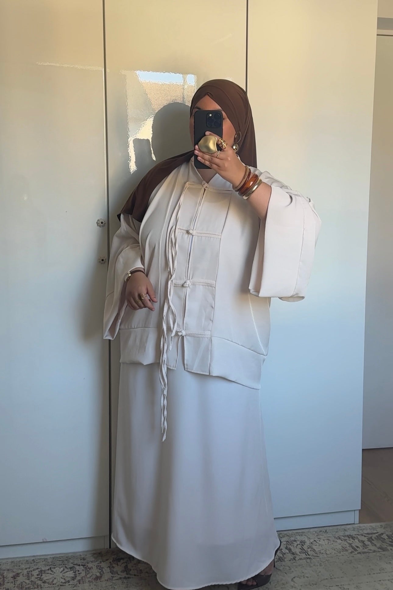 ENSEMBLE INSPIRATION ASIATIQUE [ECRU]