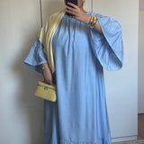 ROBE À VOLANT [BLUE BABY]