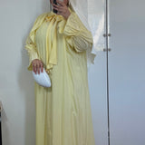 ROBE À NOEUD [JAUNE BEURRE]