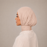 CAGOULE JERSEY - NUDE