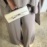 ENSEMBLE FLUIDE [TAUPE]