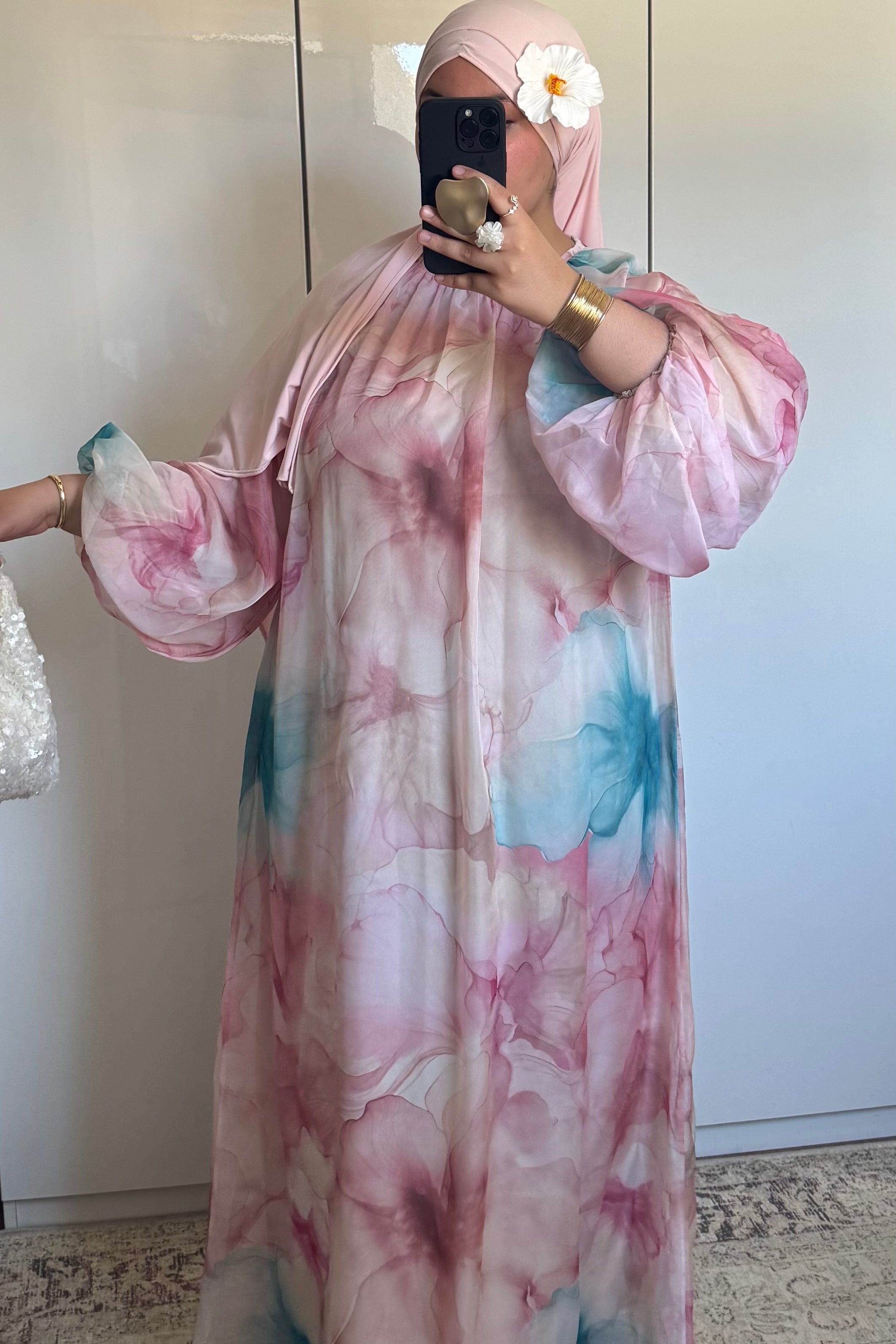 ROBE MOUSSELINE [ROSE]