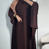 ENSEMBLE CAPE [CHOCOLAT]