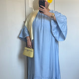 ROBE À VOLANT [BLUE BABY]