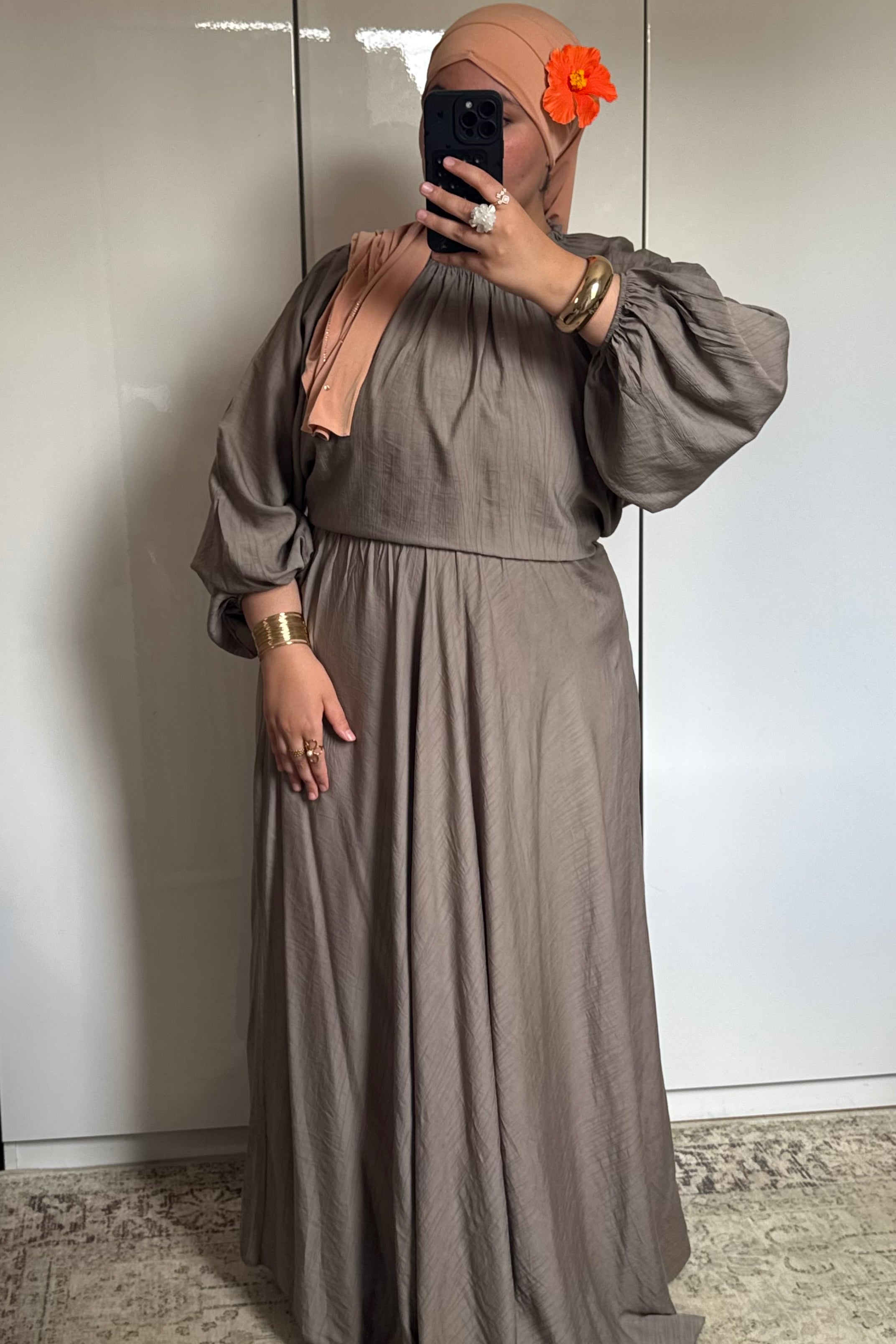 ENSEMBLE BALLON [TAUPE]