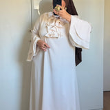 ROBE COL VOLANT [ECRU]