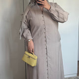 ROBE COTON [TAUPE]