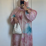 ROBE MOUSSELINE [ROSE]