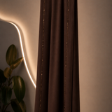JERSEY PREMIUM STRASS - MARRON CHOCOLAT
