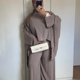 ENSEMBLE FLUIDE [TAUPE]