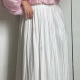 BLOUSE ORGANZA [ROSE]