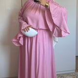 ENSEMBLE À VOLANT [ROSE]