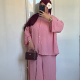ENSEMBLE VICHY [ROUGE]
